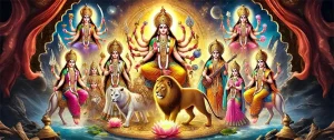 9 days shardiya navratri puja